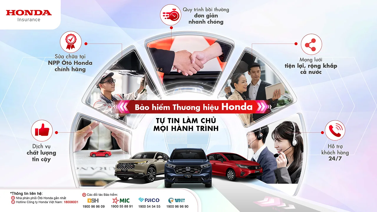 Ra mắt Chương trình Xe qua sử dụng chính hãng tại hệ thống Nhà Phân phối Ủy quyền U-Select và Chương trình Bảo hiểm Thương hiệu Honda